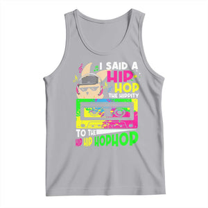 Hip Hop Easter Bunny Tank Top Funny Hippity Cool Rabbit Lovers Toddler TS10 Athletic Heather Print Your Wear