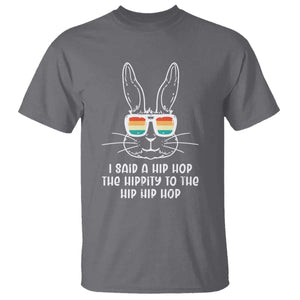 Retro Hip Hop Easter Bunny T Shirt Funny Hippity Cool Rabbit Lovers Toddler TS10 Charcoal Print Your Wear