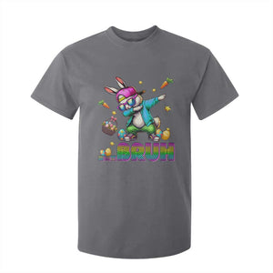 Bruh Dab Bunny Easter T Shirt For Kid Funny 80s Retro Vintage Party Cool Rabbit TS10 Charcoal Print Your Wear