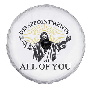Retro Jesus Meme Spare Tire Cover Disappointments All Of You TS10 Print Your Wear