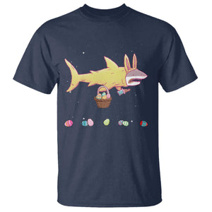 Funny Shark Easter T Shirt Cute Bunny Ears Eggs Hunting Teens Boys Kids TS10 Navy Print Your Wear