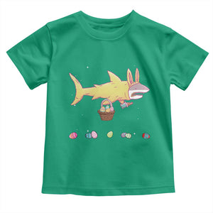 Funny Shark Easter Toddler T Shirt Cute Bunny Ears Eggs Hunting Teens Boys Kids TS10 Irish Green Print Your Wear