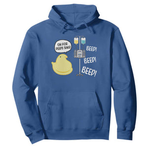 Bunny Nurse Hoodie Funny Peep Nursing Easter Nurse Gift TS10 Royal Blue Print Your Wear