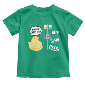 Bunny Nurse Toddler T Shirt Funny Peep Nursing Easter Nurse Gift TS10 Irish Green Print Your Wear