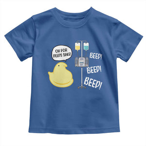 Bunny Nurse Toddler T Shirt Funny Peep Nursing Easter Nurse Gift TS10 Royal Blue Print Your Wear