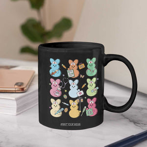 Easter Nurse Bunny Coffee Mug Funny Nursing Easter Spring Nurse Gift TS10 Print Your Wear
