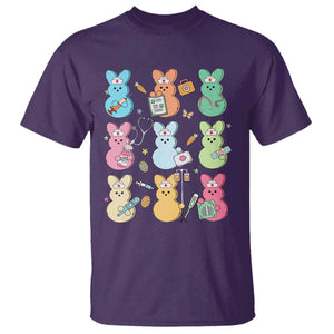 Easter Nurse Bunny T Shirt Funny Nursing Easter Spring Nurse Gift TS10 Purple Print Your Wear