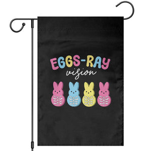 Radiology Easter Garden Flag Eggs Ray Vision Xray Tech TS10 Black Print Your Wear