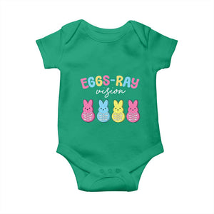Radiology Easter Baby Onesie Eggs Ray Vision Xray Tech TS10 Irish Green Print Your Wear