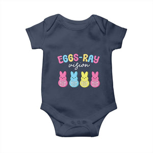 Radiology Easter Baby Onesie Eggs Ray Vision Xray Tech TS10 Navy Print Your Wear