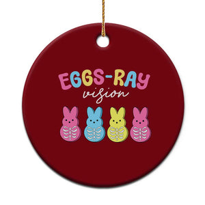 Radiology Easter Ceramic Ornament Eggs Ray Vision Xray Tech TS10 1pc Red Print Your Wear