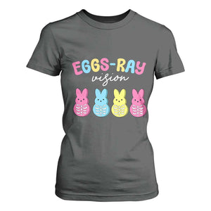Radiology Easter T Shirt For Women Eggs Ray Vision Xray Tech TS10 Dark Heather Print Your Wear