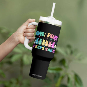 Oh For Peeps Sake Easter Bunny Tumbler With Handle TS10 Print Your Wear