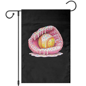 Softball Drip Garden Flag Ice Cream Sprinkles Softball Glove Girls Kid TS10 Black Print Your Wear