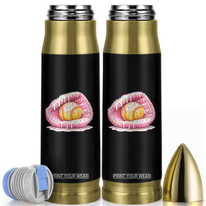 Softball Drip Bullet Tumbler Ice Cream Sprinkles Softball Glove Girls Kid TS10 Black Print Your Wear