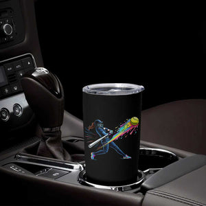 Softball Player Drip Tumbler Cup TS10 Print Your Wear