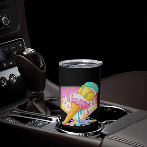 Softball Drip Tumbler Cup Cute Softball Girls Ice Cream Drip Game Day TS10 Print Your Wear