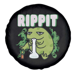 Rippit Frog Meme Spare Tire Cover Funny Stoner Bong Rip TS10 Print Your Wear