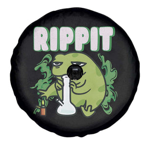 Rippit Frog Meme Spare Tire Cover Funny Stoner Bong Rip TS10 Print Your Wear