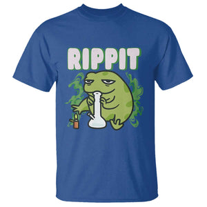Rippit Frog Meme T Shirt Funny Stoner Bong Rip TS10 Royal Blue Print Your Wear