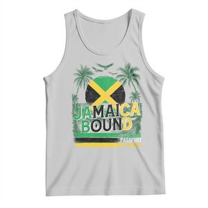 Jamaican Travel Tank Top Straight Trippin Jamaica Vacation Retro TS10 Ash Print Your Wear