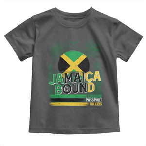 Jamaican Travel Toddler T Shirt Straight Trippin Jamaica Vacation Retro TS10 Dark Heather Print Your Wear