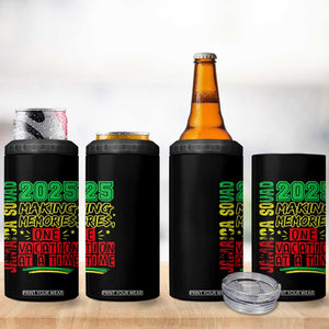 Vacation Jamaica 2025 4 in 1 Can Cooler Tumbler Matching Family Jamaica Squad TS10 Print Your Wear