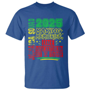 Vacation Jamaica 2025 T Shirt Matching Family Jamaica Squad TS10 Royal Blue Print Your Wear
