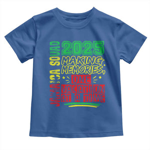 Vacation Jamaica 2025 Toddler T Shirt Matching Family Jamaica Squad TS10 Royal Blue Print Your Wear