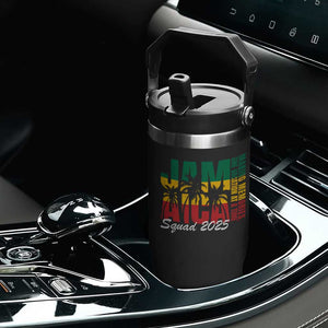 Family Vacation Jamaica 2025 Flip Straw Tumbler Matching Girls Trip Jamaica Squad TS10 Print Your Wear