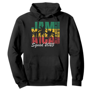 Family Vacation Jamaica 2025 Hoodie Matching Girls Trip Jamaica Squad TS10 Black Print Your Wear