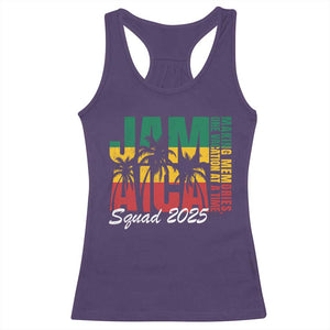 Family Vacation Jamaica 2025 Racerback Tank Top Matching Girls Trip Jamaica Squad TS10 Purple Print Your Wear
