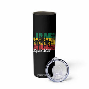 Family Vacation Jamaica 2025 Skinny Tumbler Matching Girls Trip Jamaica Squad TS10 Print Your Wear