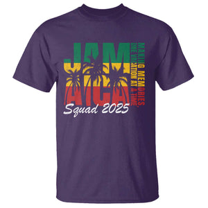 Family Vacation Jamaica 2025 T Shirt Matching Girls Trip Jamaica Squad TS10 Purple Print Your Wear