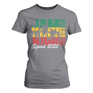 Family Vacation Jamaica 2025 T Shirt For Women Matching Girls Trip Jamaica Squad TS10 Charcoal Print Your Wear