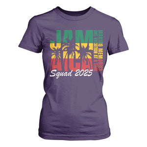 Family Vacation Jamaica 2025 T Shirt For Women Matching Girls Trip Jamaica Squad TS10 Purple Print Your Wear