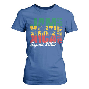 Family Vacation Jamaica 2025 T Shirt For Women Matching Girls Trip Jamaica Squad TS10 Royal Blue Print Your Wear
