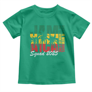 Family Vacation Jamaica 2025 Toddler T Shirt Matching Girls Trip Jamaica Squad TS10 Irish Green Print Your Wear