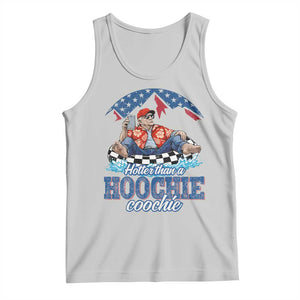 Trump Hotter Than A Hoochie Coochie Tank Top TS10 Ash Print Your Wear