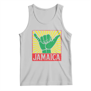 Jamaica Rasta Shaka Sign Tank Top Retro Reggae Vibes TS10 Ash Print Your Wear