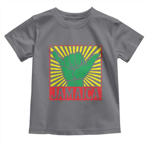 Jamaica Rasta Shaka Sign Toddler T Shirt Retro Reggae Vibes TS10 Charcoal Print Your Wear