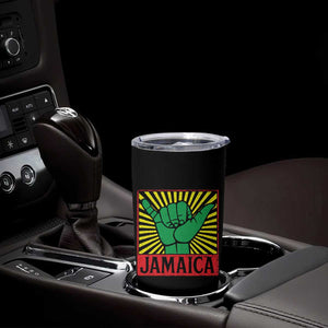 Jamaica Rasta Shaka Sign Tumbler Cup Retro Reggae Vibes TS10 Print Your Wear