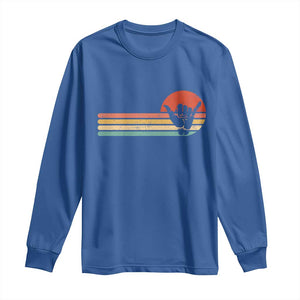 Shaka Hand Long Sleeve Shirt Retro Vintage Shaka Sign Rasta Hawaii Hawaiian TS10 Royal Blue Print Your Wear