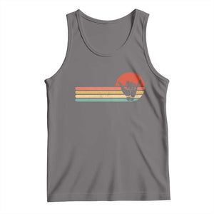 Shaka Hand Tank Top Retro Vintage Shaka Sign Rasta Hawaii Hawaiian TS10 Deep Heather Print Your Wear