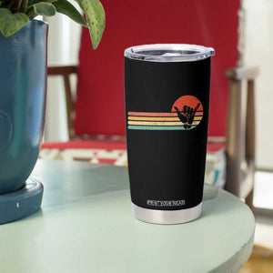 Shaka Hand Tumbler Cup Retro Vintage Shaka Sign Rasta Hawaii Hawaiian TS10 Print Your Wear