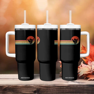 Shaka Hand Tumbler With Handle Retro Vintage Shaka Sign Rasta Hawaii Hawaiian TS10 Print Your Wear
