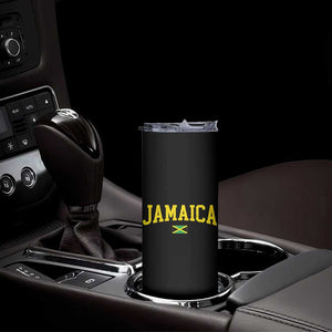 Vintage Jamaica Skinny Tumbler Retro Jamaican Flag National Pride Vacation TS10 Print Your Wear