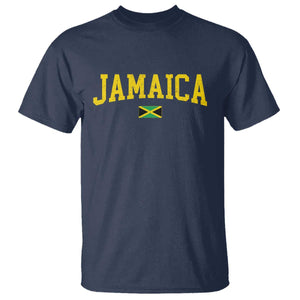 Vintage Jamaica T Shirt Retro Jamaican Flag National Pride Vacation TS10 Navy Print Your Wear