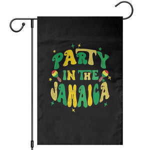 Party in The Jamaica Garden Flag Funny Jamaican Independence Day TS10 Black Print Your Wear