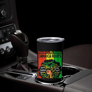 Proud Jamaican Afro Black Woman Tumbler Cup Remembering My Ancestors Jamaica Pride TS10 Print Your Wear